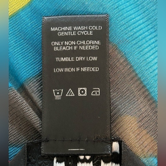 Ali Miles Womens Artsy Tunic Top Size
L Multicolor Scoop Neck Fairy Whimsical - Picture 11 of 12